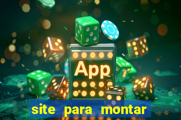 site para montar time de futebol